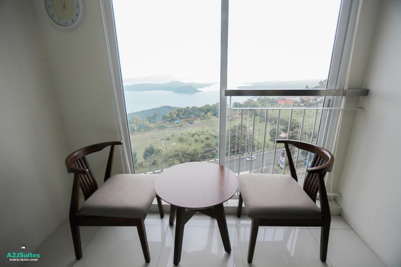 A2Jsuites Bedroom Taal View Luxury Smart Home Suite Near Skyranch 따가이따이 외부 사진